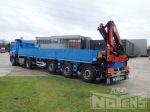 802081 laadkraan op oplegger gestuurde assen